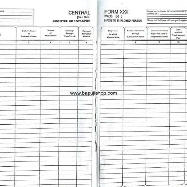 advance register