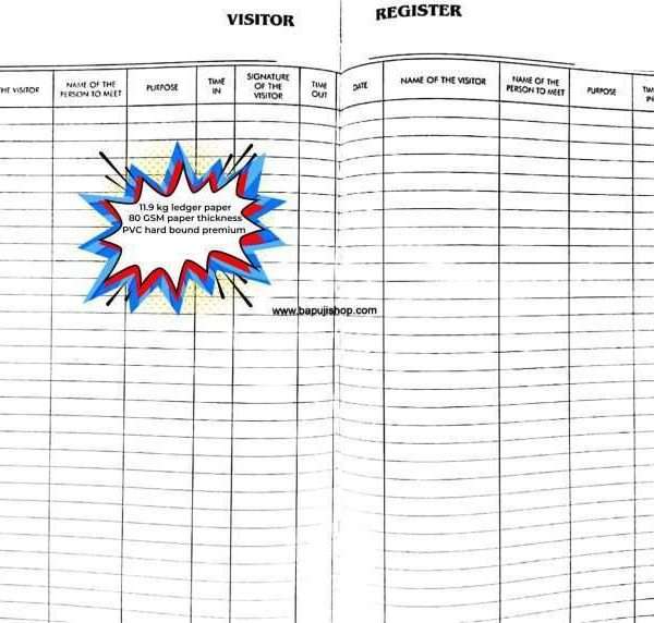 Visitor register in Mumbai