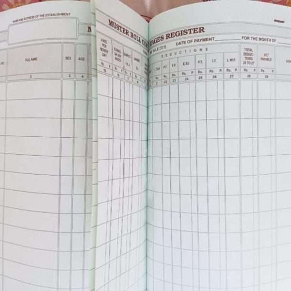 wage register format