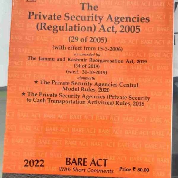 private securities agencies regulation act