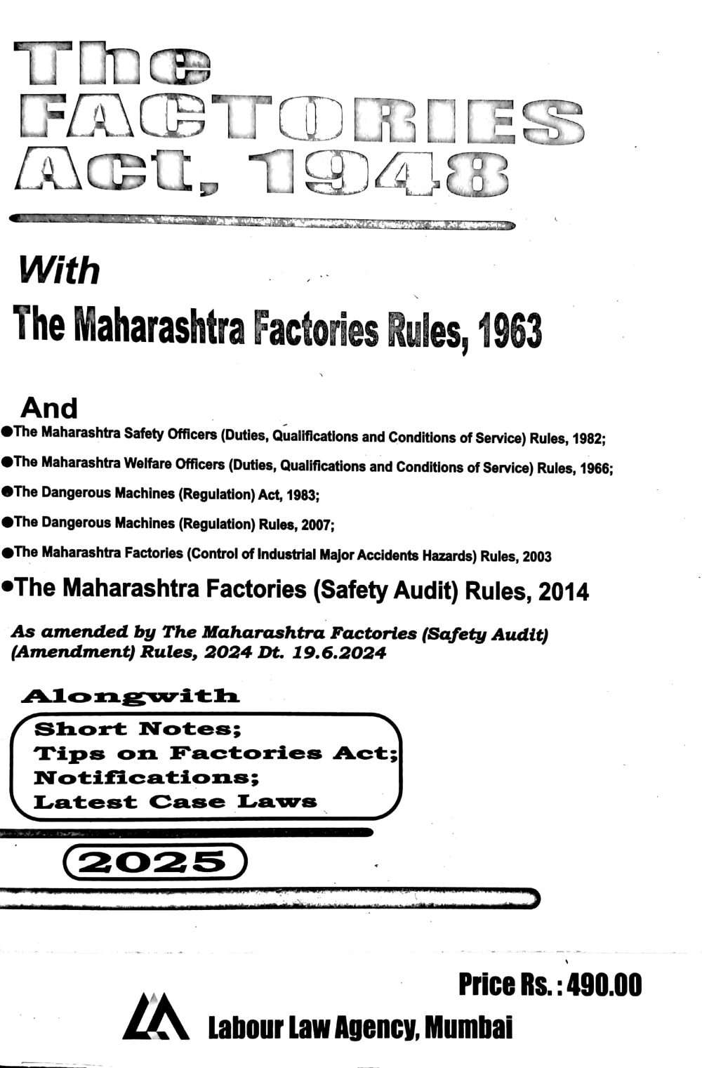 Bare act of factories act 1948