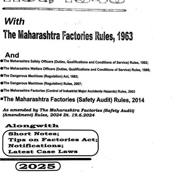 Bare act of factories act 1948
