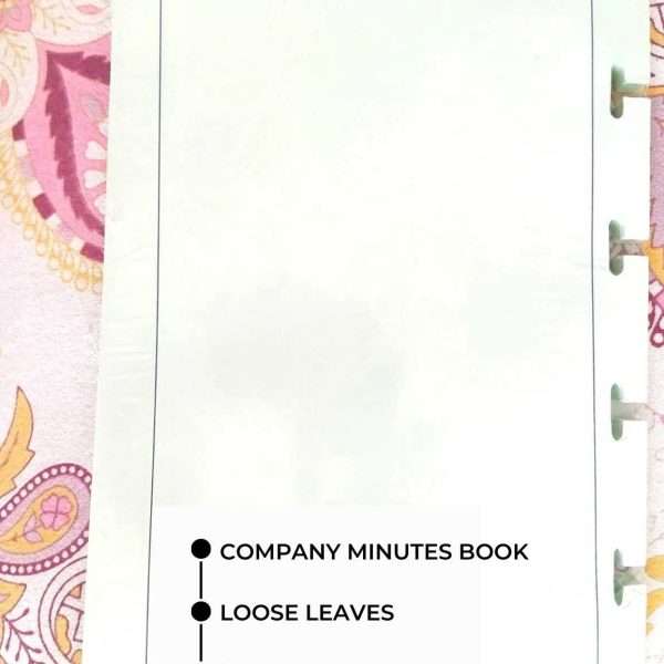 minutes book