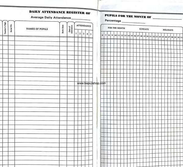 student attendance register in Mumbai