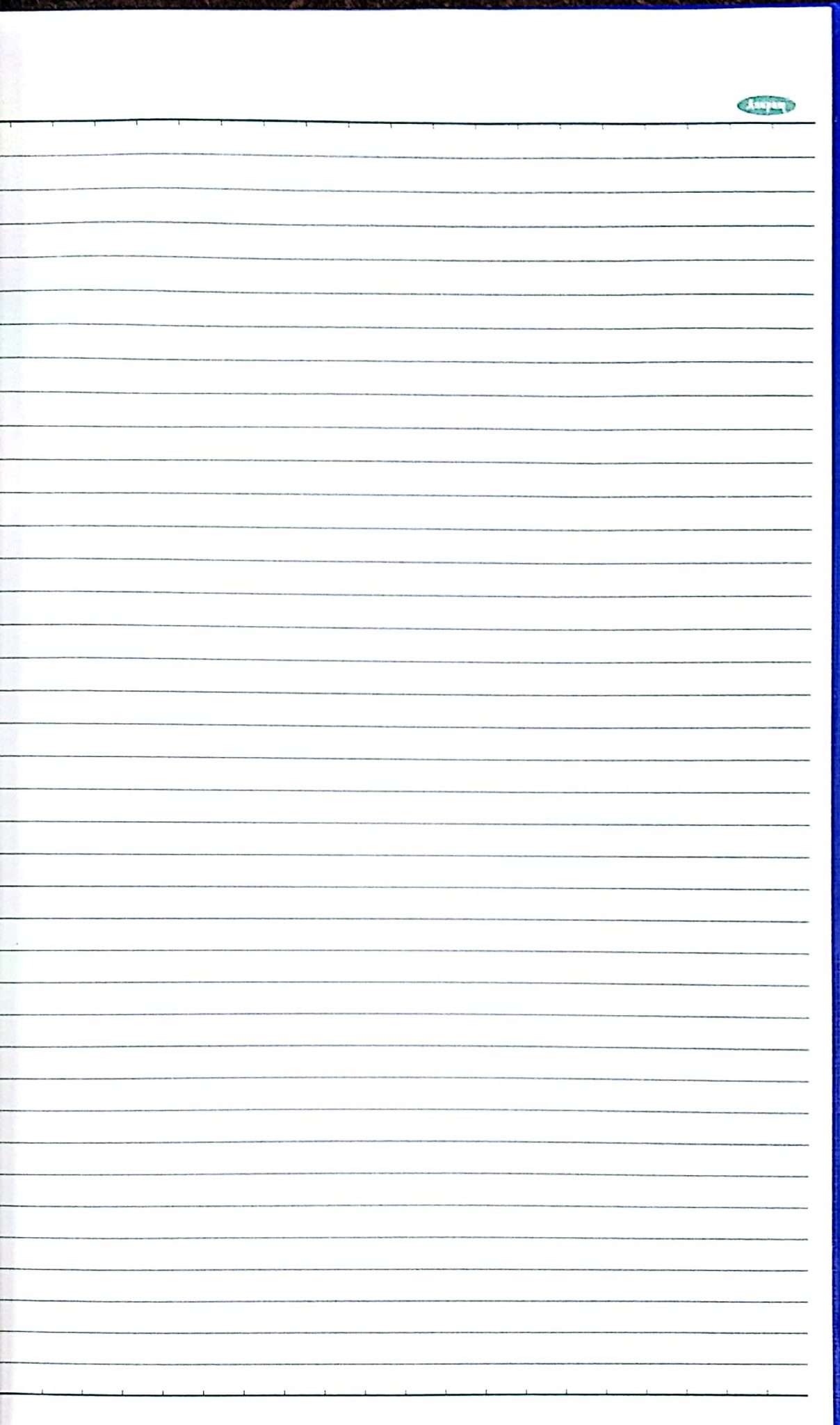 C Rulled Register book for record keeping