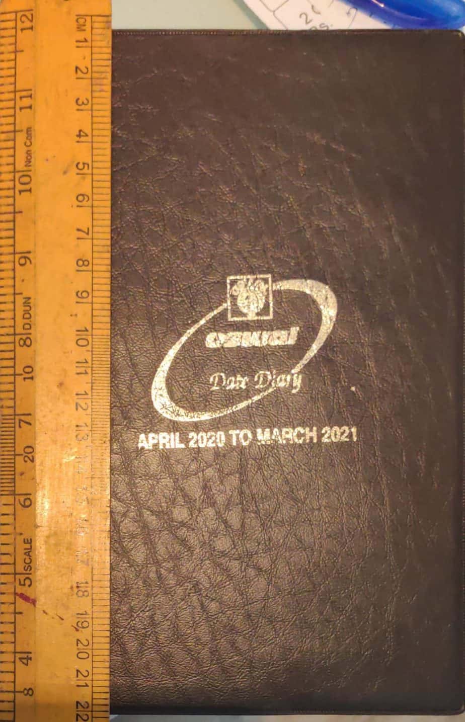 Diary april to march
