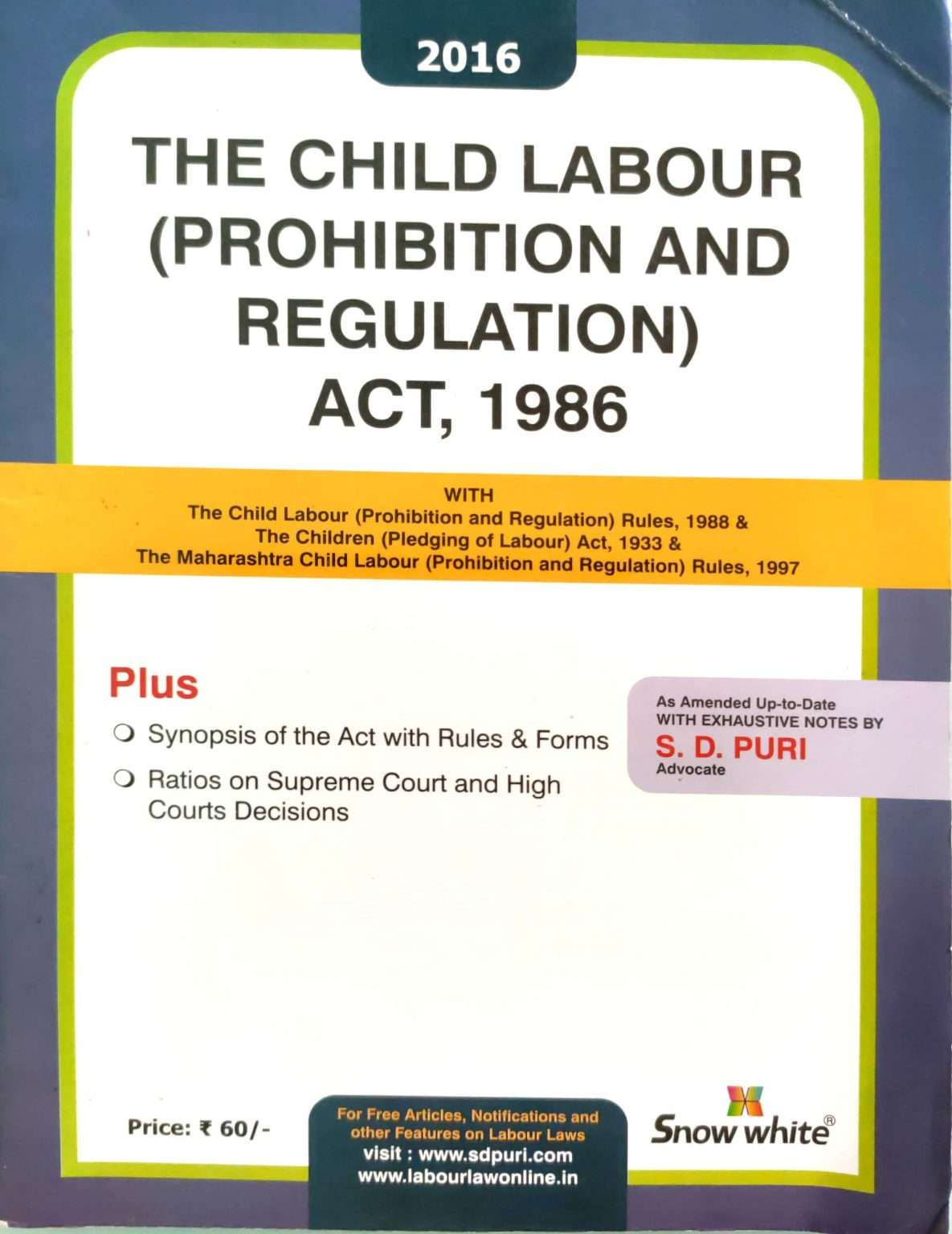 Child labour bare act