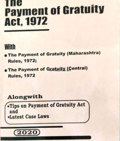 Payment of Gratuity act book bare