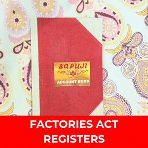 New Factory Act register list | Factory Act Compliance Register