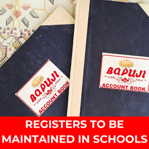 Get Student Attendance Register, GR Register in School, Service book of Teachers For School Administration | Quality Trusted since 1948 | Purchase Now!