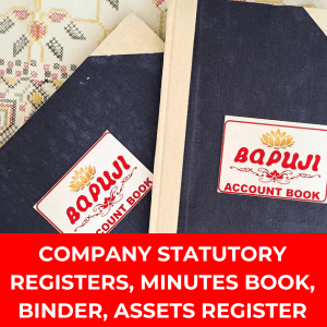 Ensure Compliance with Statutory Registers Under Companies Act 2013 | Combined New Format | Quality Trusted Since 1948