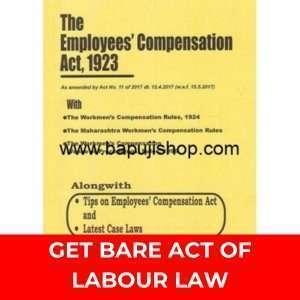 Get New Edition Bare act of Labour Law | Labour Law Bare Act | Labour and Industrial Law Bare Act | Mumbai shop trusted since 1948
